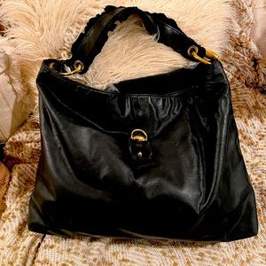 Gucci. Large Black Sabrina Tote.